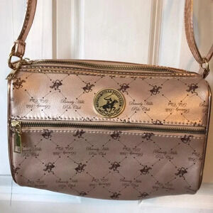Beverly Hills Polo Club Faux Leather Crossbody bag Purse